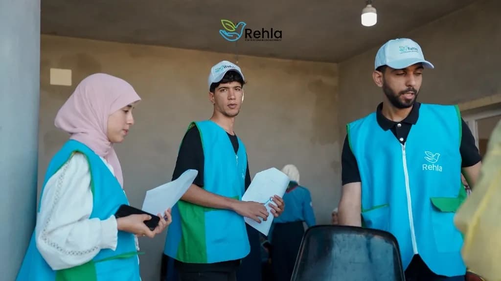 فريق التخطيط والتنسيق اللوجستي لمنظمة رحلة